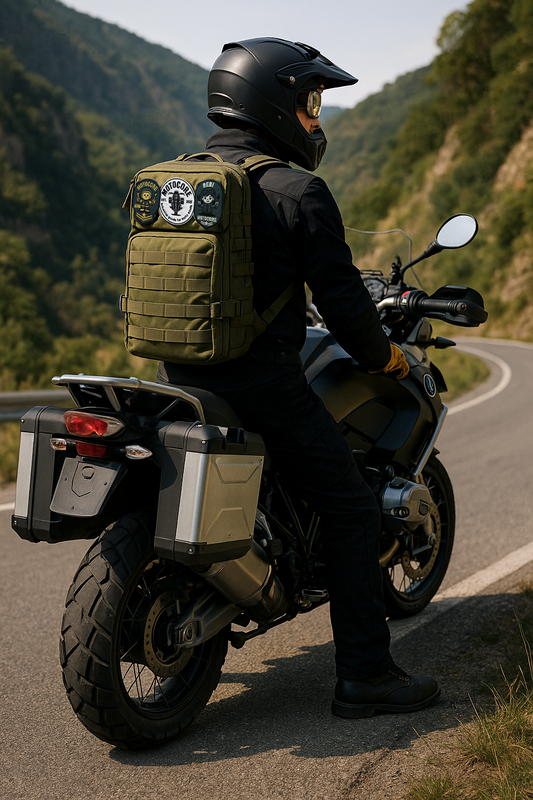 MOTOCORE™ 45L 軍風背包|機車靈魂的日常主力包