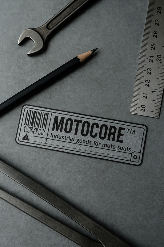 MOTOCORE™ 反光工業風格貼紙