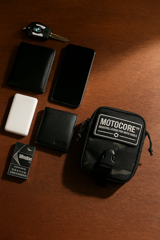 MOTOCORE™ 暗夜迷彩小腰包|輕裝出擊,四寶定位剛好