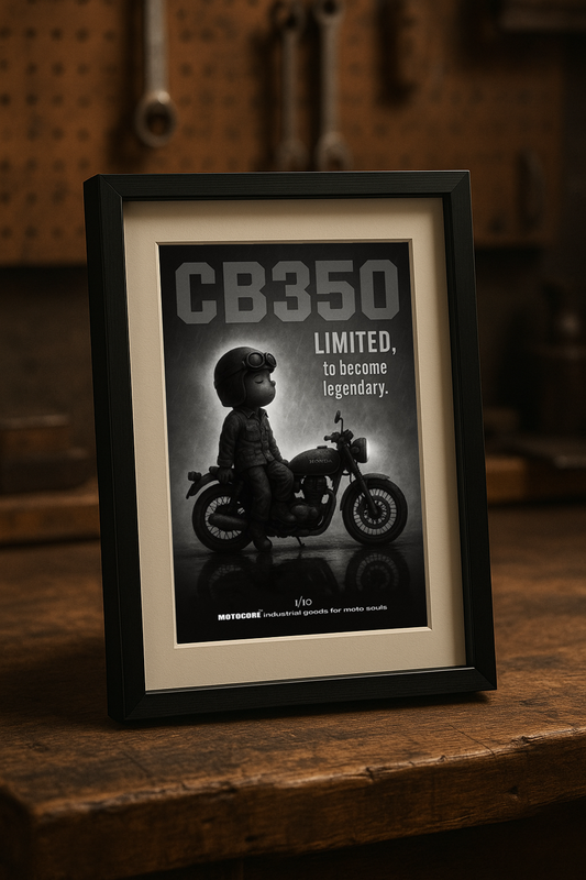 MOTOCORE™ × AMO 鋁合金藝術相框 限量商品每件皆有獨立限量編號