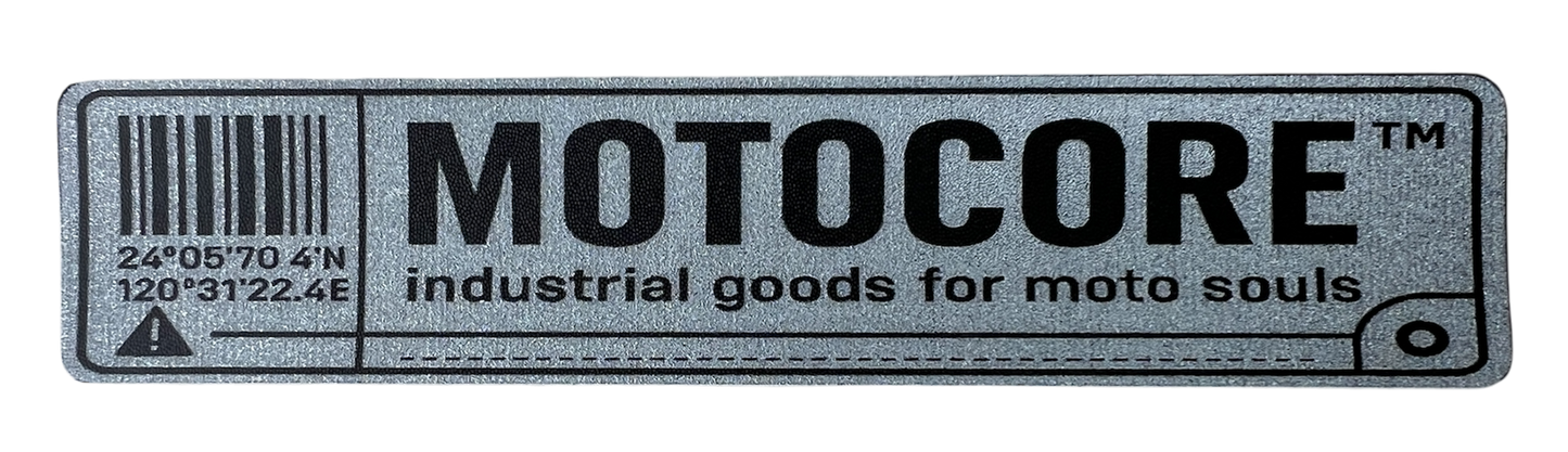 MOTOCORE™ 反光工業風格貼紙