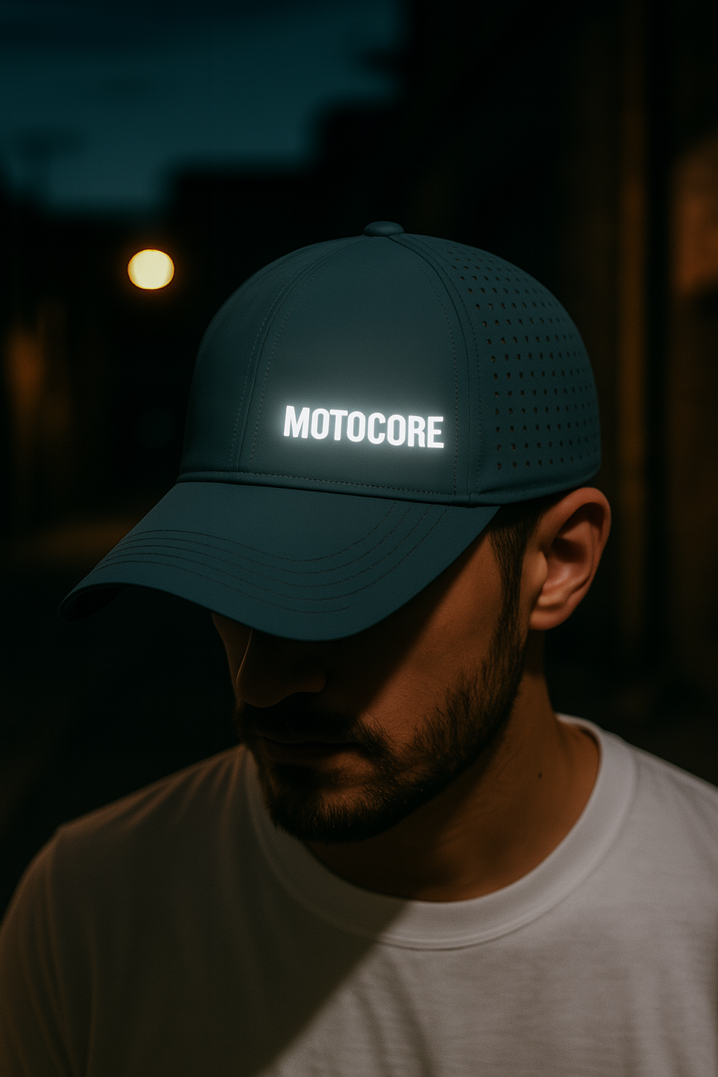 MOTOCORE™ 反光機能帽|黑魂 / 灰霧