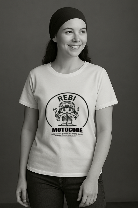 REBI × MOTOCORE™ 女騎士限定|重磅角色短T