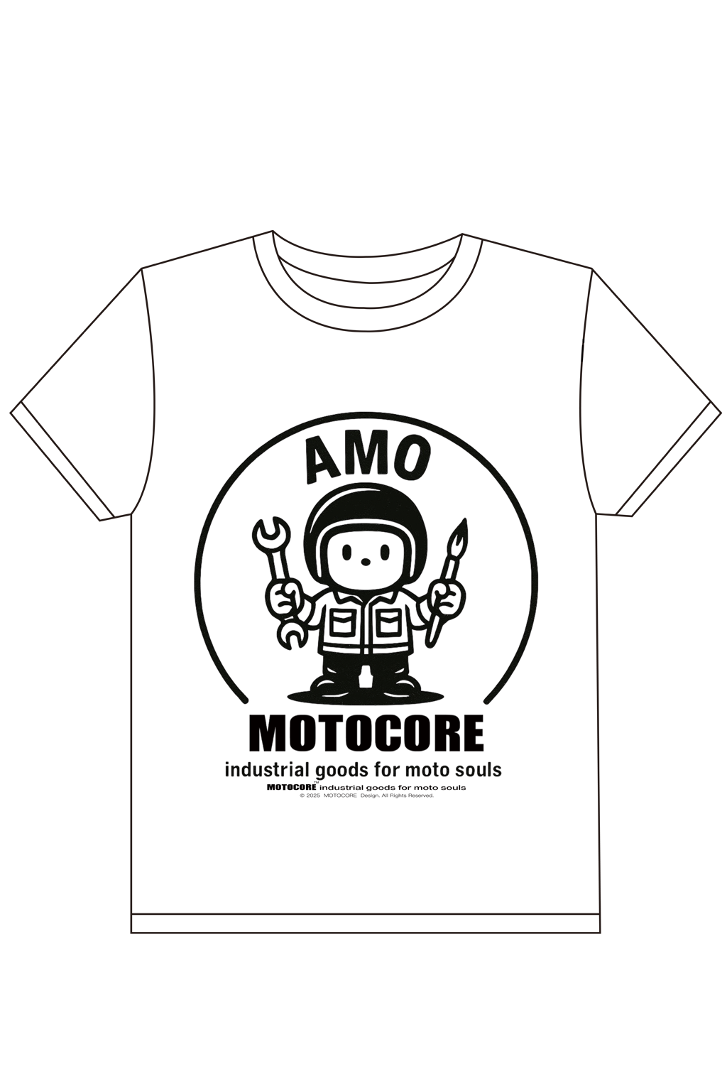 MOTOCORE™ × AMO 阿摩重磅短T