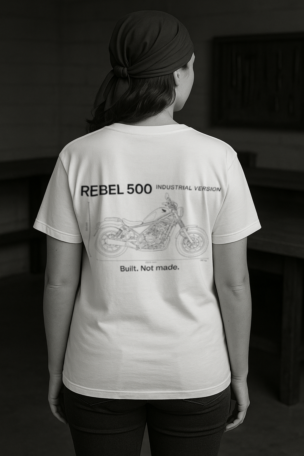 REBEL 500 INDUSTRIAL VERSION / 工業設計限定T-shirt