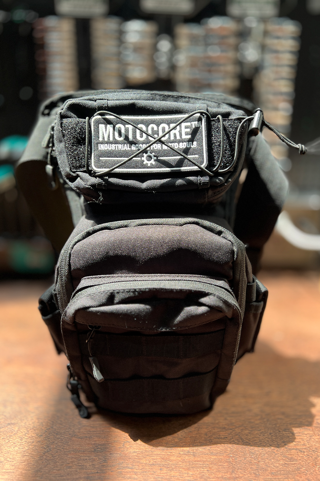 MOTOCORE™ 多機能腿掛包｜真正為騎士設計的側掛戰備艙