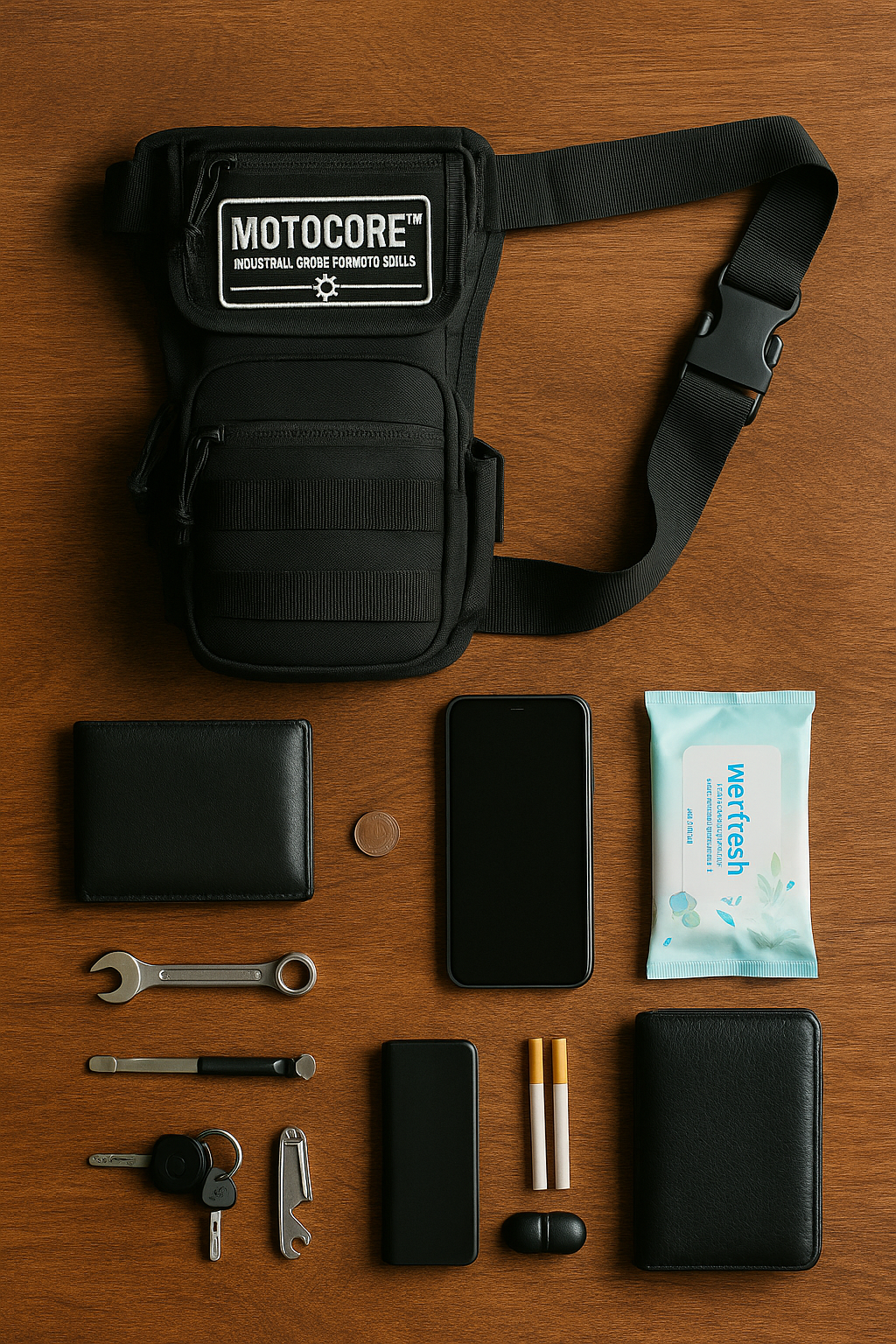 MOTOCORE™ 多機能腿掛包｜真正為騎士設計的側掛戰備艙