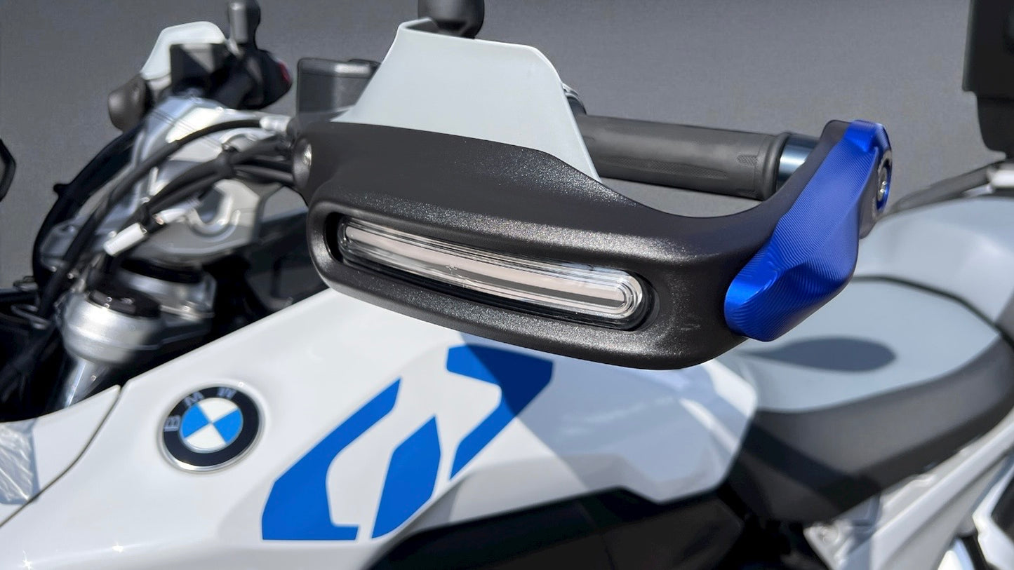 MOTOCORE® R1300GS／GS Adventure 專用護弓防護塊｜鋁合金 CNC 加工｜防倒車護弓保護套件