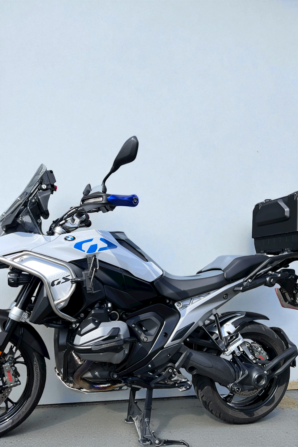 MOTOCORE® R1300GS 後輪內土除｜CNC 鋁合金噴砂霧面防泥保護套件