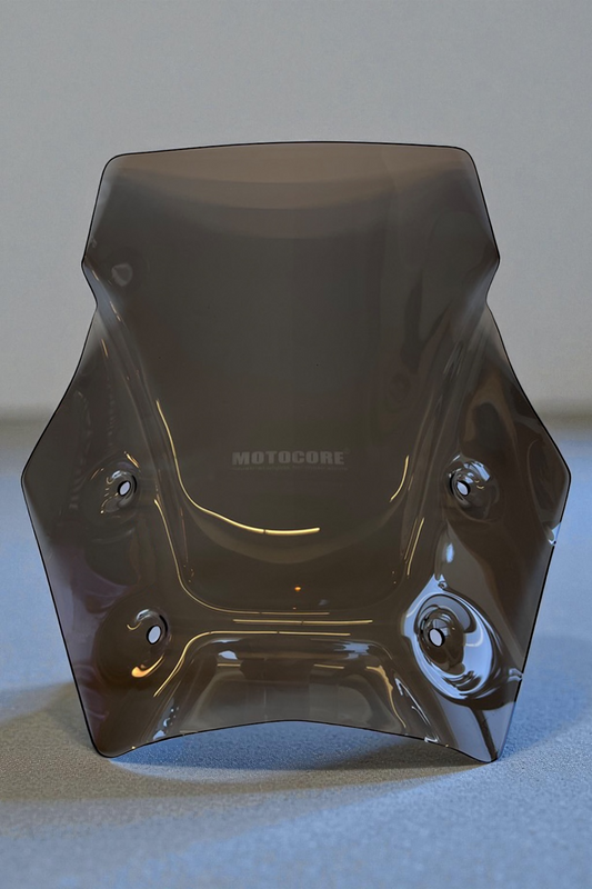 MOTOCOR﻿E® R1300GS 專用｜加長型 45cm 前擋風鏡（槍灰色）