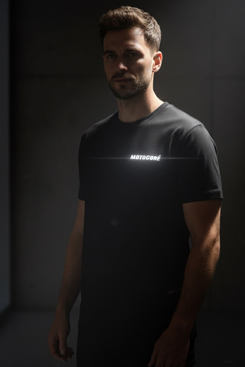 MOTOCORE® BOXER ENGINE 反光印花T｜致敬BMW水平對臥引擎經典結構
