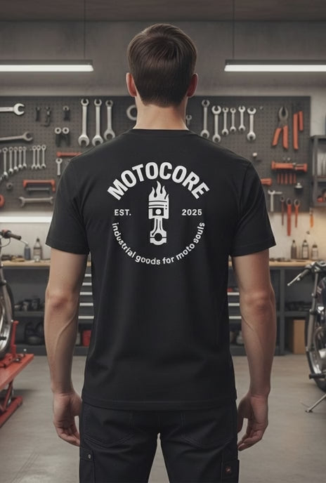 MOTOCORE® Garage Heritage Reflective Series｜工業靈魂 × 夜行反光系列